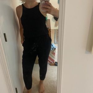 Black Gap high Neck Jumpsuit